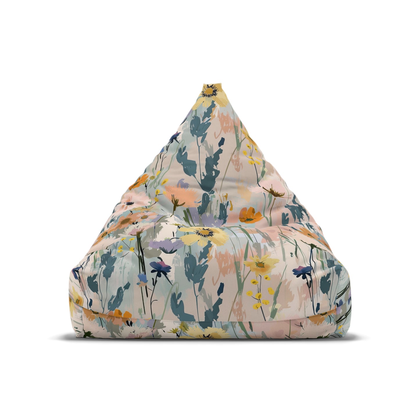 Cozy Floral Bean Bag Cover