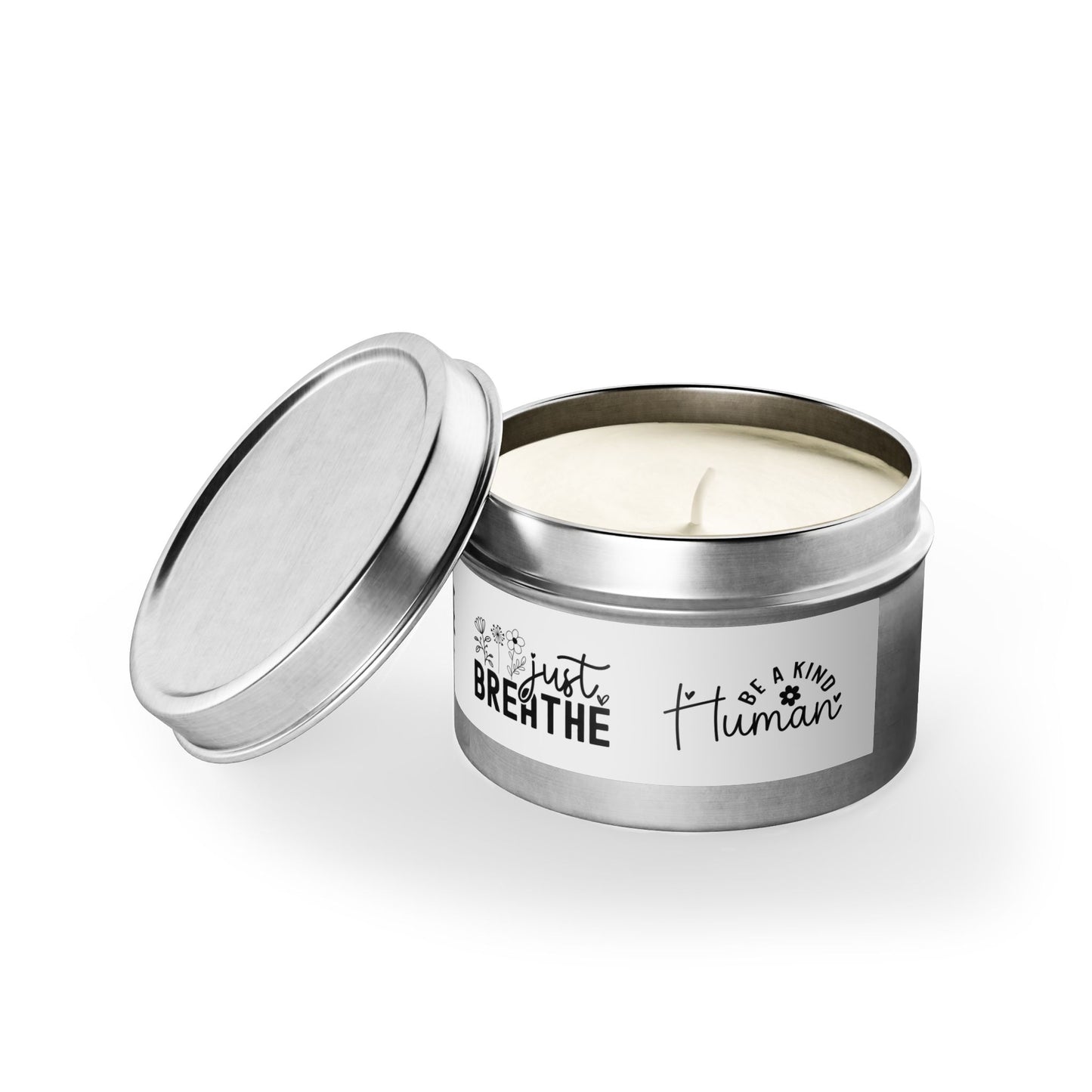 Just Breathe - Tin Candles